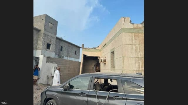 إصابتان وأضرار بمسجد إثر سقوط مقذوف حوثي في جازان