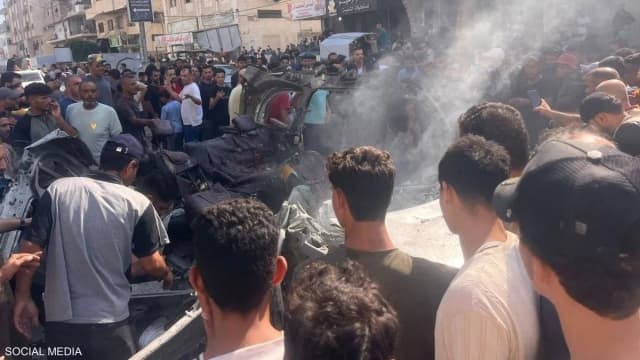 قتيلان في غارة إسرائيلية على سيارة في غزة