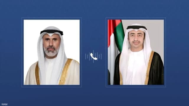 الإمارات والكويت تبحثان تطورات الأوضاع الإقليمية