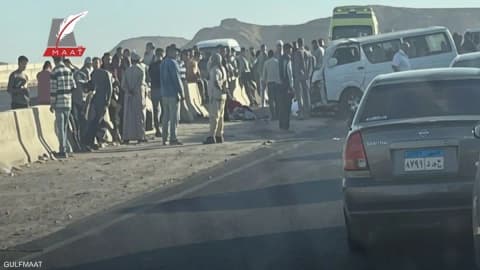 مصر.. تصادم شاحنة بعدة سيارات يخلف قتلى بالجيزة