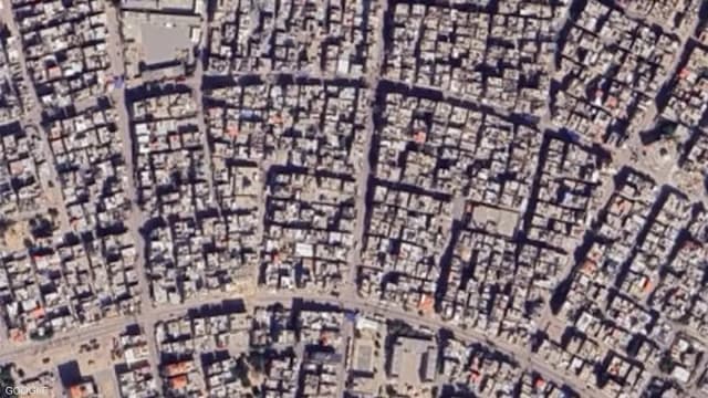 صور من الفضاء.. هكذا تبدو غزة بعد 3 سنوات من الحرب