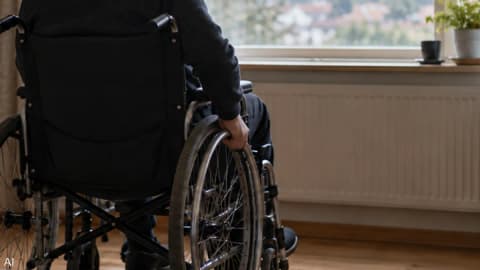 جر نفسه للمرحاض.. تعويض لرجل من أصحاب الهمم في بريطانيا
