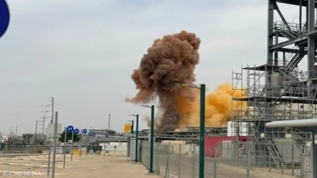 مصابون في انفجار بمصنع جنوب إسرائيل.. حديث عن تسرب مواد خطرة
