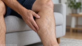 هل وضع ساق فوق أخرى يسبب دوالي الساقين؟