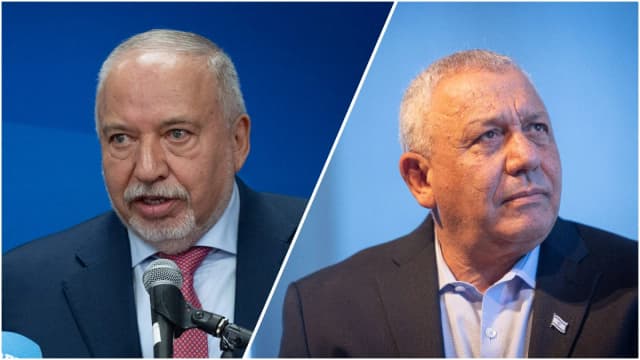 אחרי המתקפה החריפה: איזנקוט וליברמן במפגש משותף