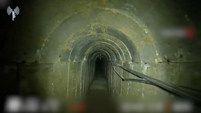 באורך של 2 קילומטר: צה"ל השמיד מנהרת ענק ברצועת עזה