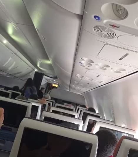 תיעוד דרמטי נוסף: כך נראו רגעי הצניחה של המטוס באוויר