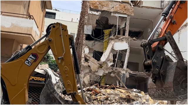 קריסת המבנה בת"א: אתר הבנייה התנהל שלא כחוק