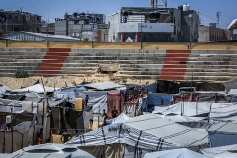 צה"ל חושף: חמאס תכנן להטמין מטעני חבלה ליד מחנות העקורים בעזה