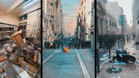 חוקרים מעריכים: איראן ורוסיה מעודדות את המחאות בצרפת