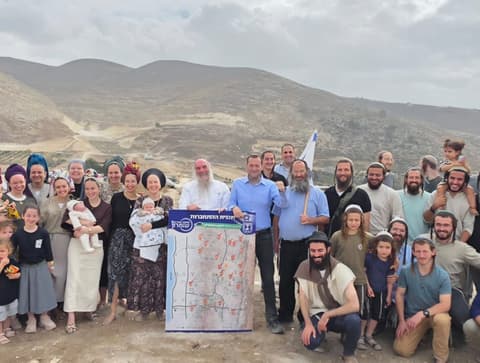 מרגש: המשפחות מרמת גן שיקימו יישוב חדש בצפון השומרון