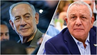 לראשונה מזה חודשים: נתניהו משאיר אבק לאיזנקוט