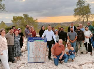 יישוב שלישי בצפון השומרון מוקם תוך שבוע: "רום גלבוע"