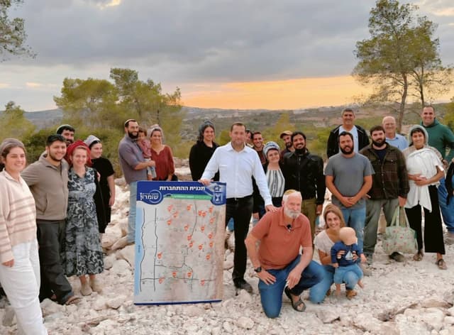 יישוב שלישי בצפון השומרון מוקם תוך שבוע: "רום גלבוע"