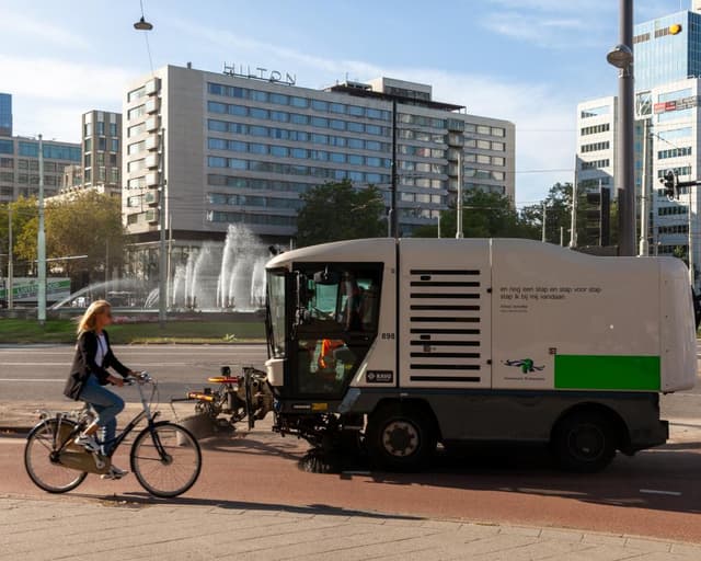 Verse from the waste land: Rotterdam’s poetic bin lorries granted cultural status