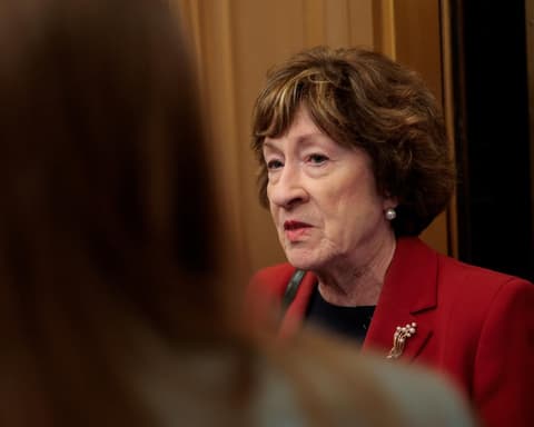 US senator Susan Collins writes off allegations of corruption as ‘completely false’