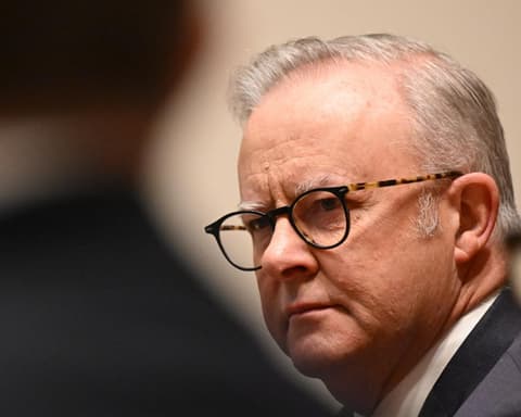 Australia news live: Albanese to meet Apple heads in US after social media reform; medicinal cannabis driving laws pass in NSW