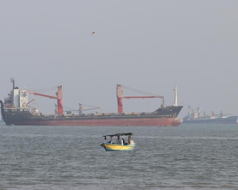 Container ship sinks near strait of Hormuz amid surge in Iranian attacks
