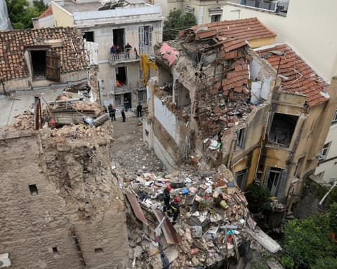 Greek authorities seek answers after six killed in Athens apartment block explosion