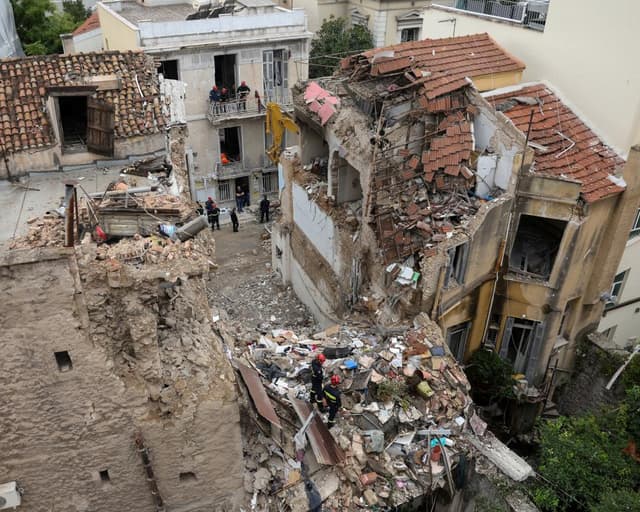 Greek authorities seek answers after six killed in Athens apartment block explosion