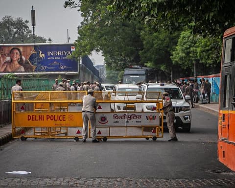 Delhi police shut metro stations ahead of election protest march