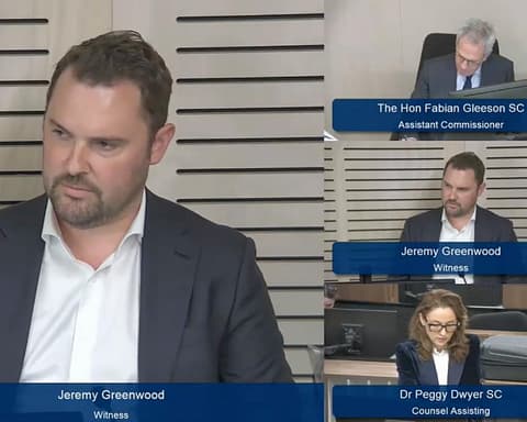 Jeremy Greenwood denies giving ‘ridiculous’ evidence to Icac about ‘mum’s perspective’ from premier’s sister-in-law