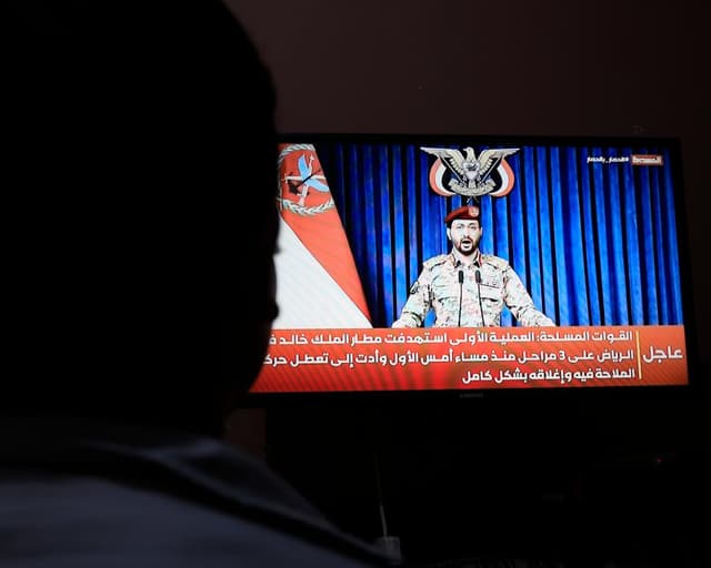 Middle East crisis: Riyadh airport hit again as Houthis claim attacks, including strike that killed 12 – as it happened