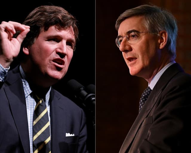 Jacob Rees-Mogg accuses Tucker Carlson of ‘verging on defending Hitler’
