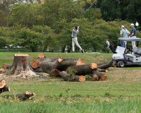 Judge orders Trump administration to halt work on historic DC golf course