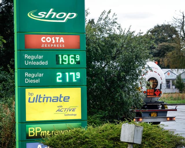 Minister denies UK faces diesel shortage after Trump threatens to ban exports