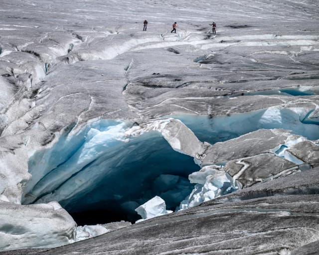 ‘Explosion of melt rates’: 20% of Swiss glaciers lost in five years