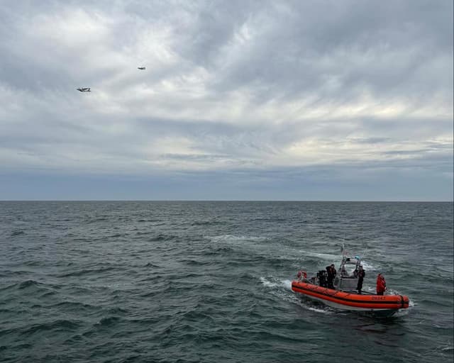 Debris found as US Coast Guard search for missing medical plane carrying six people