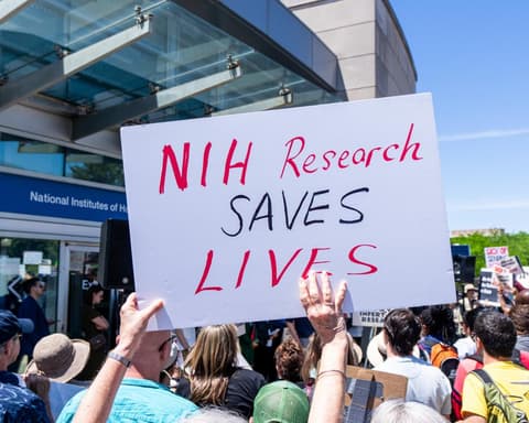 New lawsuit accuses Trump administration of blocking NIH grants as form of censorship