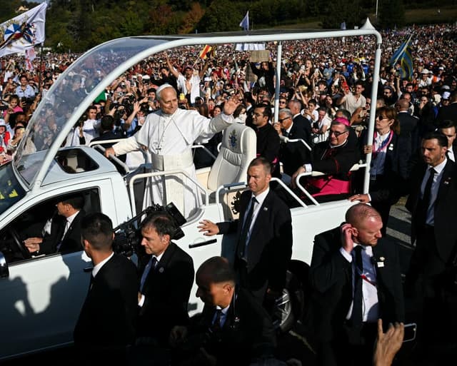 Pope Leo urges healing of ‘deep wounds’ before meeting child sexual abuse survivors in France