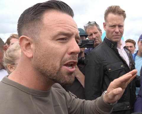 ‘Outright racist’ activist Daniel Thomas will face ‘full force of law’ over any crimes, says home secretary