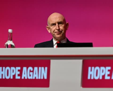 Chancellor John Healey to promise ‘new age of industrialisation’ in speech to Labour conference – UK politics live