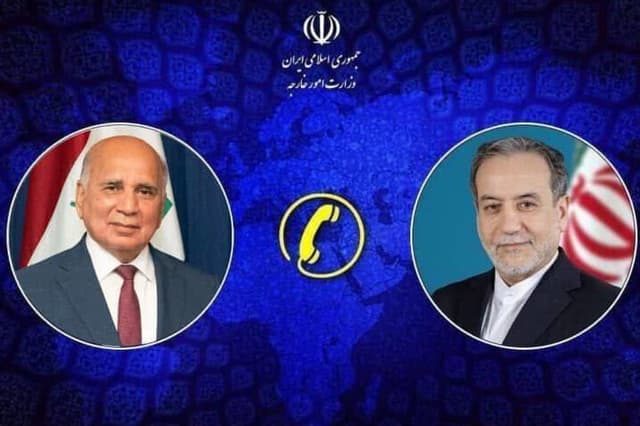 گفت‌وگوی تلفنی عراقچی و وزیر خارجه عراق درباره تحولات یمن