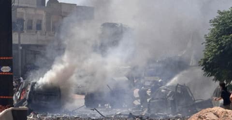 دوو کەس کوشیەن و 5 ترەک وە تەقینەوەی ماشینیگ بارکریاگ وە تەقەمەنی لە "بنش" سووری زەخمدار بوون