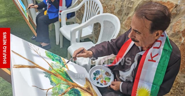 دڵنگ کوردی لە بەیرووت ئامادە بوود.. هونەرمەنەیل خانەقین پەیام وەیەکەوژیان وەرەو "سیمپۆزیۆم ئەرز 2" هەڵگرن (وینە)