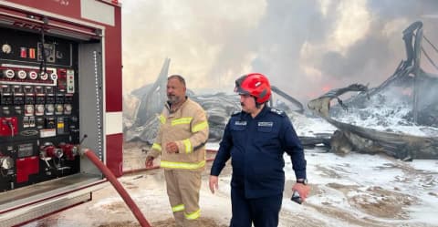 زەخمداربۊن 6 کەس و زەرەدمەنبۊن ماشینەیل وە مدوو تەقینەوەیگ لەناو کارگەیگ شیرەمەنی لە خوەرئاوای موسڵ