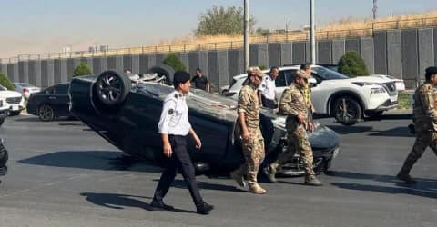 احتراق سيارة وتصادم 3 أخرى وانفجار مولد في حوادث متفرقة بالعراق