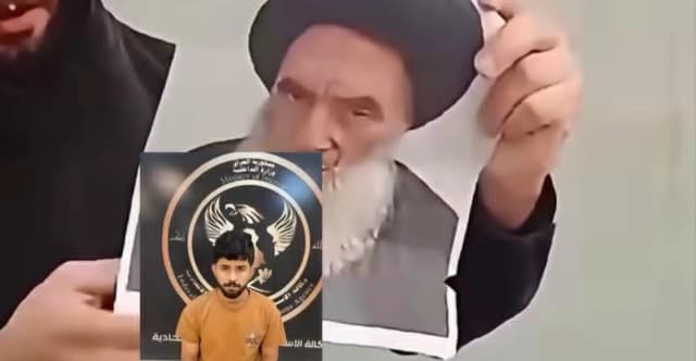مكتب السيستاني يخاطب القضاء العراقي لإطلاق سراح شاب "أحرق" صورة المرجع (وثيقة)