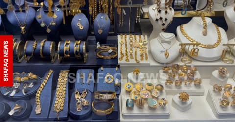 أسعار الذهب تسجل انخفاضاً في بغداد واربيل