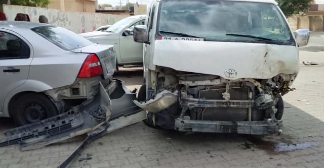 إصابة 3 طلاب بحادث سير أثناء في كركوك