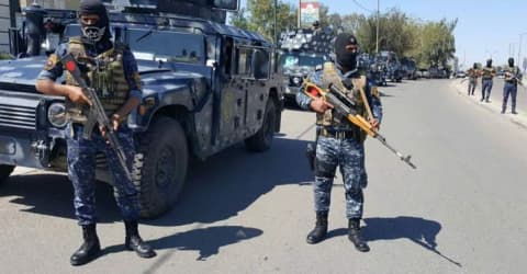 الشرطة الاتحادية تفرض حظراً للتجوال في الحويجة وتتوعد المخالفين بعقوبات
