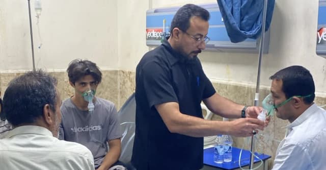 حصيلة العاصفة الترابية.. 117 حالة اختناق بين النجف وديالى