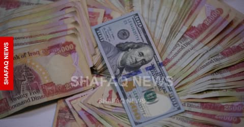 بەرزەوبوین نرخ دۆلار لە بەغدا و هەولێر