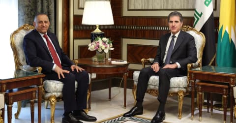 مستشار الأمن القومي ورئيس كوردستان يؤكدان أهمية تعزيز التنسيق بين البيشمركة والجيش