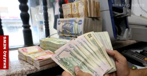 بەرزەوبوین نرخ دۆلار وەگەرد بەسیان بۆرسەیل بەغداد و هەولێر