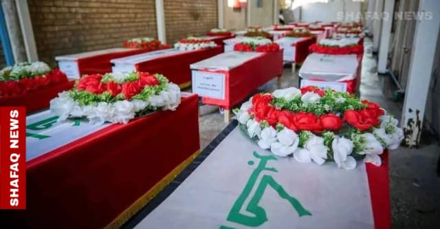غدا.. نينوى تسلم رفات 47 ضحية لذويهم بمراسم تشييع رسمية